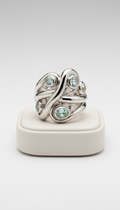 18k Gold Sculptural Ring