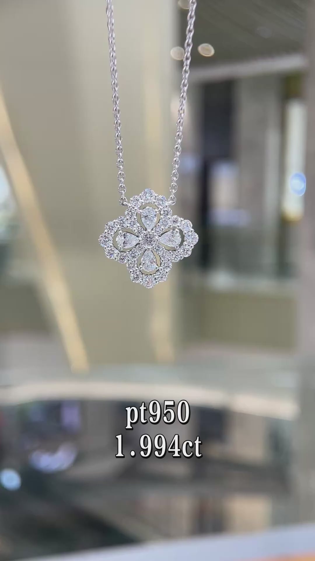Hollow Four Leaf Clover Pavé Collarbone Necklace Minimalist Luxury Design Everyday Wear Jewelry